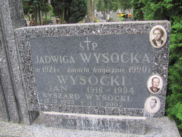 Ryszard Wysocki 1953 Elbląg - Grobonet - Wyszukiwarka osób pochowanych