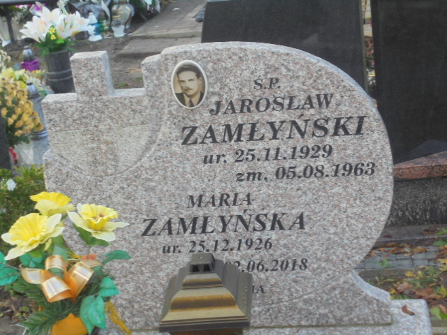 Maria Zamłyńska 1926 Elbląg - Grobonet - Wyszukiwarka osób pochowanych