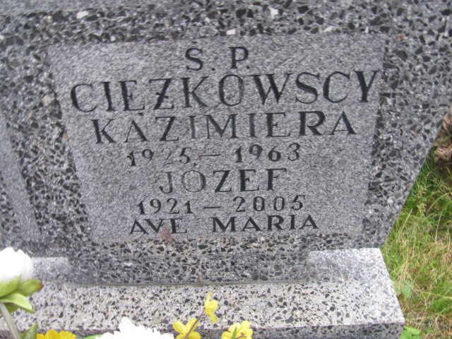 Kazimiera Ciężkowska 1925 Elbląg - Grobonet - Wyszukiwarka osób pochowanych
