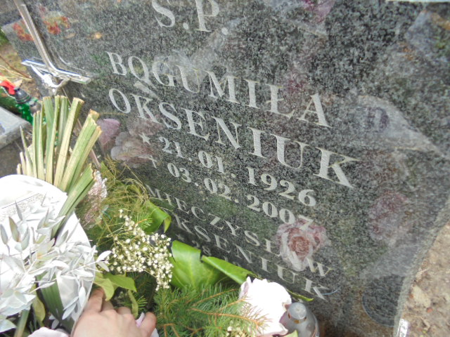 Mieczysław Okseniuk 1928 Elbląg - Grobonet - Wyszukiwarka osób pochowanych