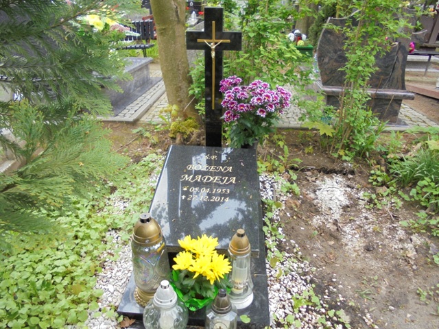 Bożena   Łucja Madeja 1953 Elbląg - Grobonet - Wyszukiwarka osób pochowanych