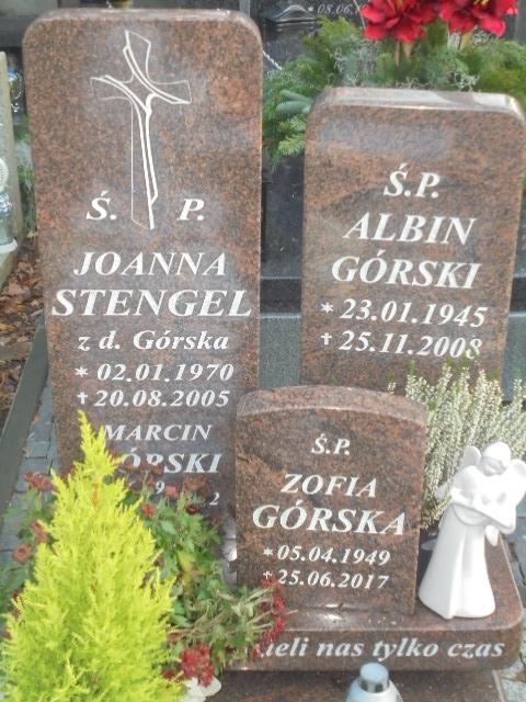 Zofia Górska 1949 Elbląg - Grobonet - Wyszukiwarka osób pochowanych