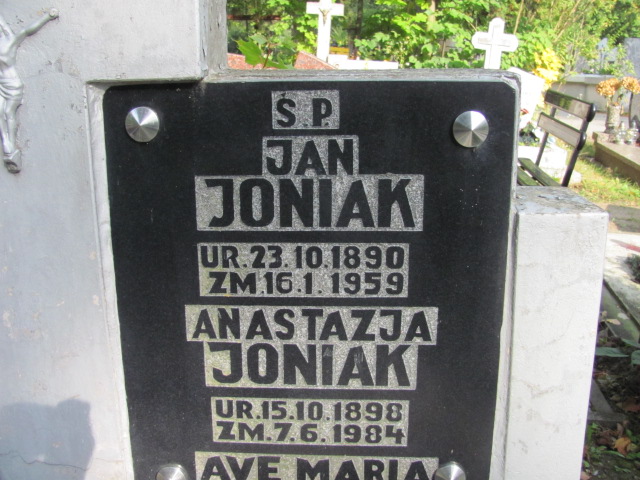 Jan Joniak 1890 Elbląg - Grobonet - Wyszukiwarka osób pochowanych