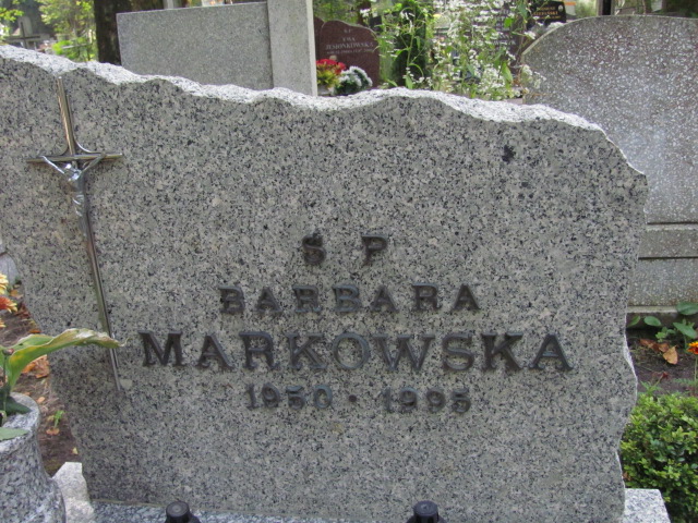 Barbara Markowska 1950 Elbląg - Grobonet - Wyszukiwarka osób pochowanych