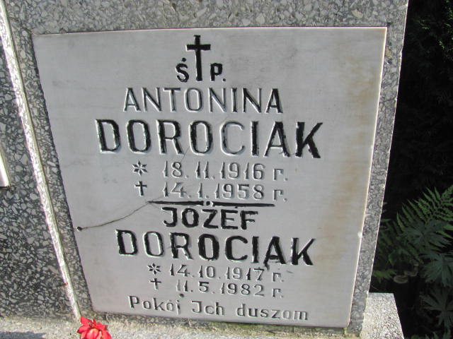 Agnieszka Dorociak 1915 Elbląg - Grobonet - Wyszukiwarka osób pochowanych