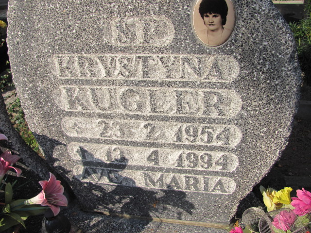 Krystyna Kugler 1954 Elbląg - Grobonet - Wyszukiwarka osób pochowanych