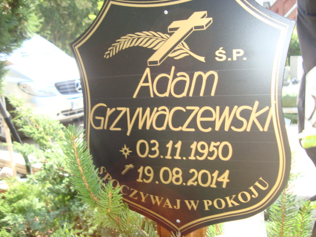 Adam Grzywaczewski 1950 Elbląg - Grobonet - Wyszukiwarka osób pochowanych