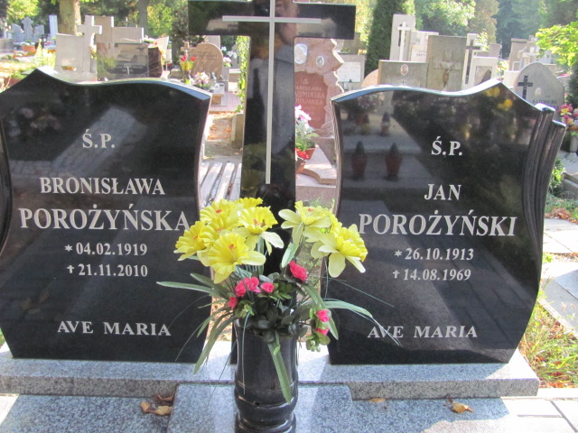 Jan Porożyński 1913 Elbląg - Grobonet - Wyszukiwarka osób pochowanych