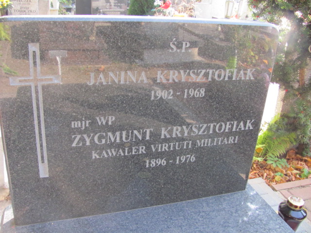 Zygmunt Krysztofiak 1896 Elbląg - Grobonet - Wyszukiwarka osób pochowanych