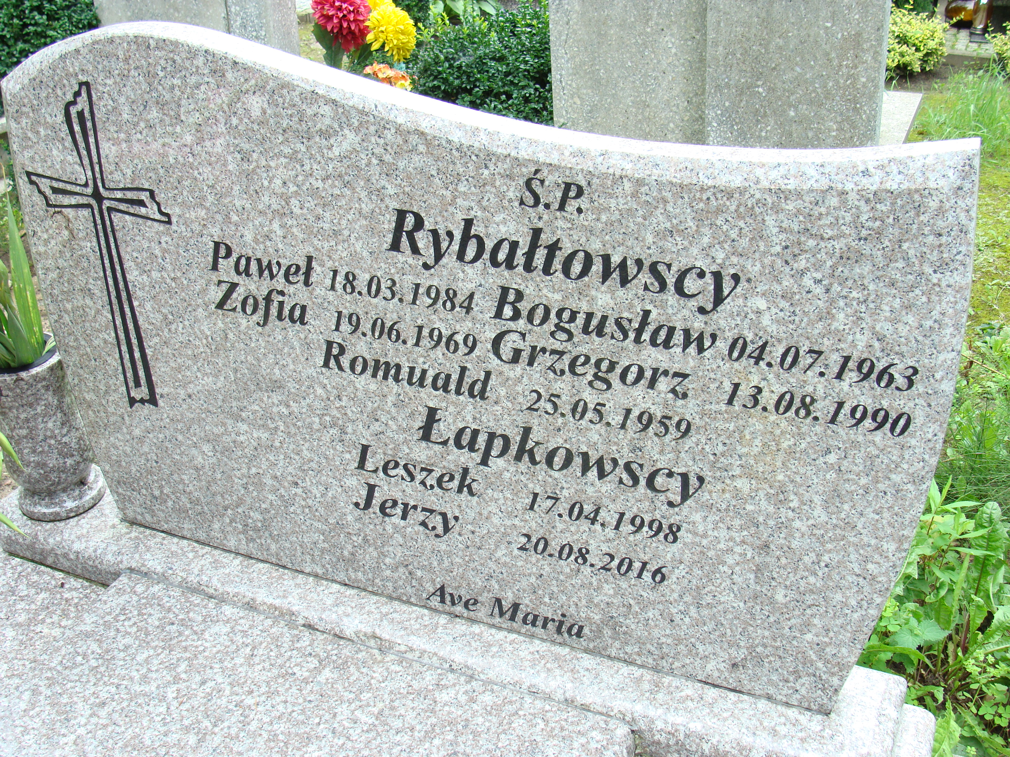Romuald Rybałtowski 1941 Elbląg - Grobonet - Wyszukiwarka osób pochowanych