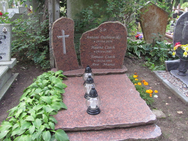 Grób Helena Czech