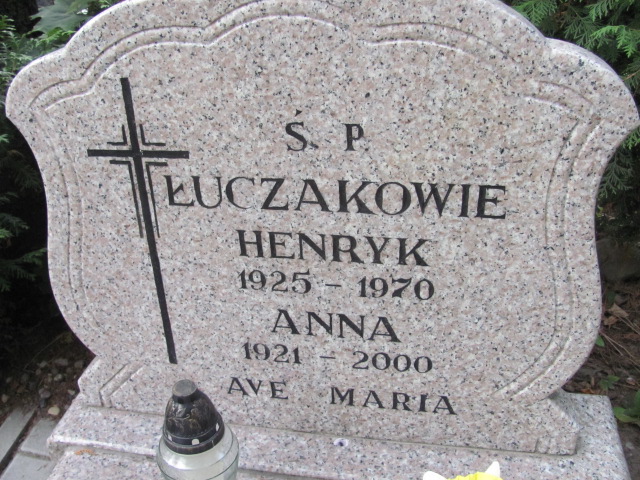 Henryk Łuczak 1925 Elbląg - Grobonet - Wyszukiwarka osób pochowanych