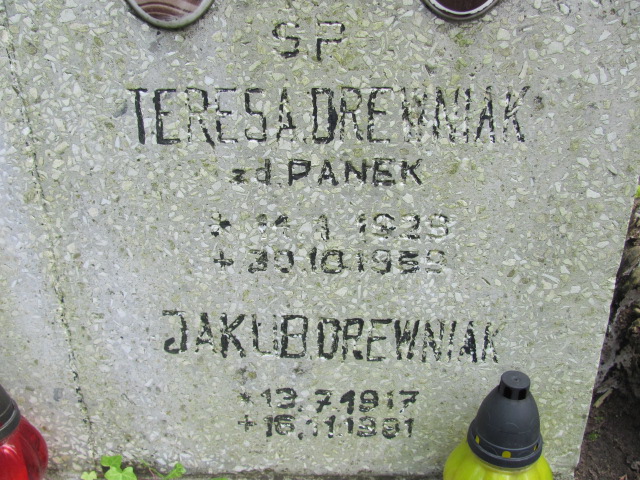 Teresa Drewniak 1929 Elbląg - Grobonet - Wyszukiwarka osób pochowanych