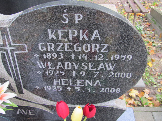 Władysław Kępka 1925 Elbląg - Grobonet - Wyszukiwarka osób pochowanych