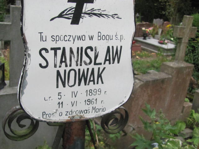 Stanisław Nowak 1899 Elbląg - Grobonet - Wyszukiwarka osób pochowanych