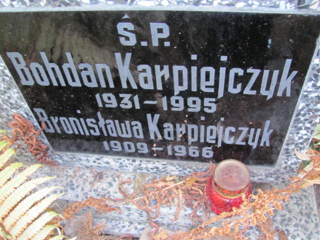 Bronisława Karpiejczyk 1909 Elbląg - Grobonet - Wyszukiwarka osób pochowanych