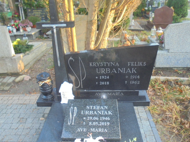 Feliks Urbaniak 1914 Elbląg - Grobonet - Wyszukiwarka osób pochowanych