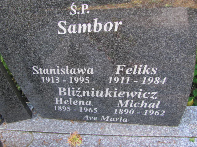 Tomasz Sambor 1937 Elbląg - Grobonet - Wyszukiwarka osób pochowanych