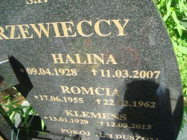 Romana Drzewiecka 1955 Elbląg - Grobonet - Wyszukiwarka osób pochowanych