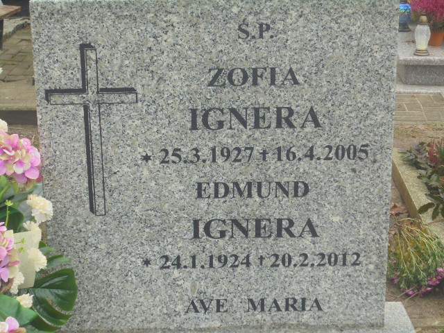 Aleksander Ignera 1954 Elbląg - Grobonet - Wyszukiwarka osób pochowanych