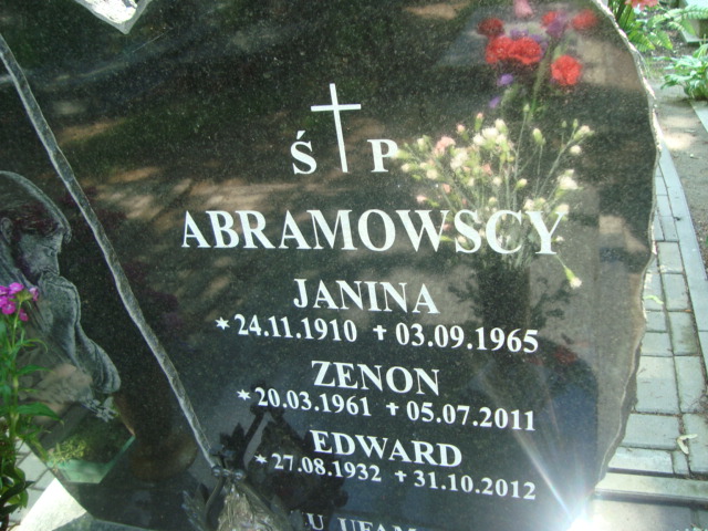 Zenon Abramowski 1961 Elbląg - Grobonet - Wyszukiwarka osób pochowanych