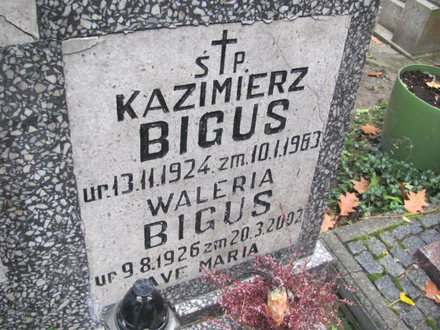 Kazimierz Bigus 1924 Elbląg - Grobonet - Wyszukiwarka osób pochowanych