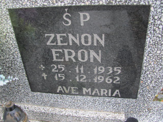 Zenon Eron 1935 Elbląg - Grobonet - Wyszukiwarka osób pochowanych