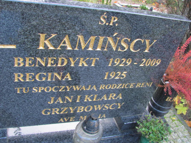 Klara Grzybowska 1908 Elbląg - Grobonet - Wyszukiwarka osób pochowanych