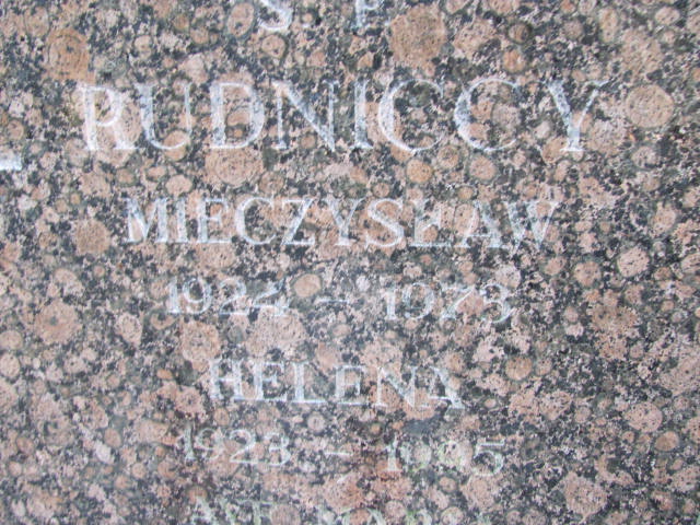 Mieczysław Rudnicki 1924 Elbląg - Grobonet - Wyszukiwarka osób pochowanych