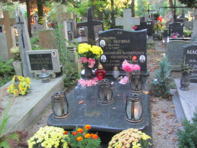 Grób Kazimiera Siemińska