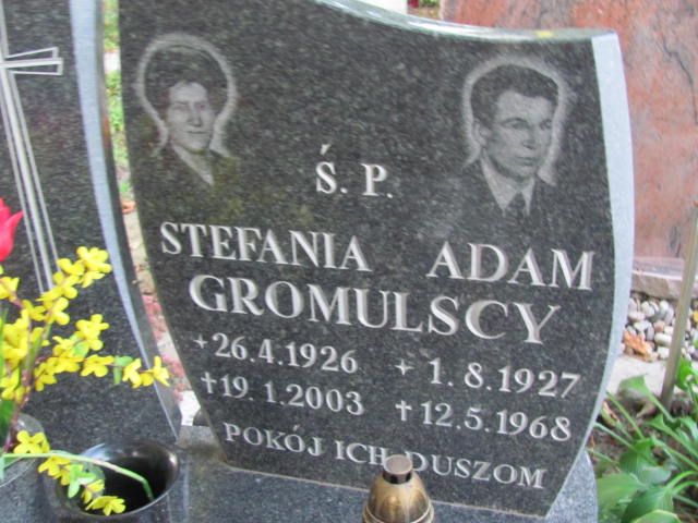 Stefania Gromulska 1926 Elbląg - Grobonet - Wyszukiwarka osób pochowanych