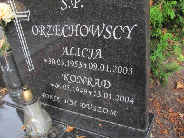 Konrad Orzechowski 1949 Elbląg - Grobonet - Wyszukiwarka osób pochowanych