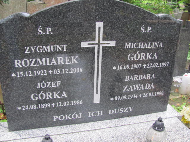 Zygmunt Rozmiarek 1922 Elbląg - Grobonet - Wyszukiwarka osób pochowanych