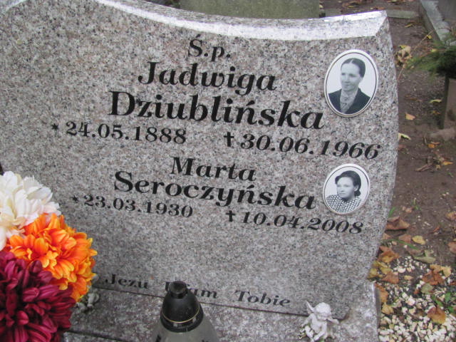 Marta Seroczyńska 1930 Elbląg - Grobonet - Wyszukiwarka osób pochowanych