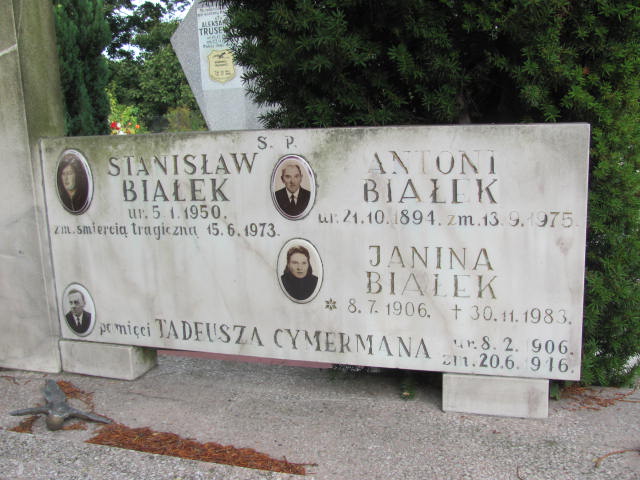 Tadeusz Cymerman 1906 Elbląg - Grobonet - Wyszukiwarka osób pochowanych