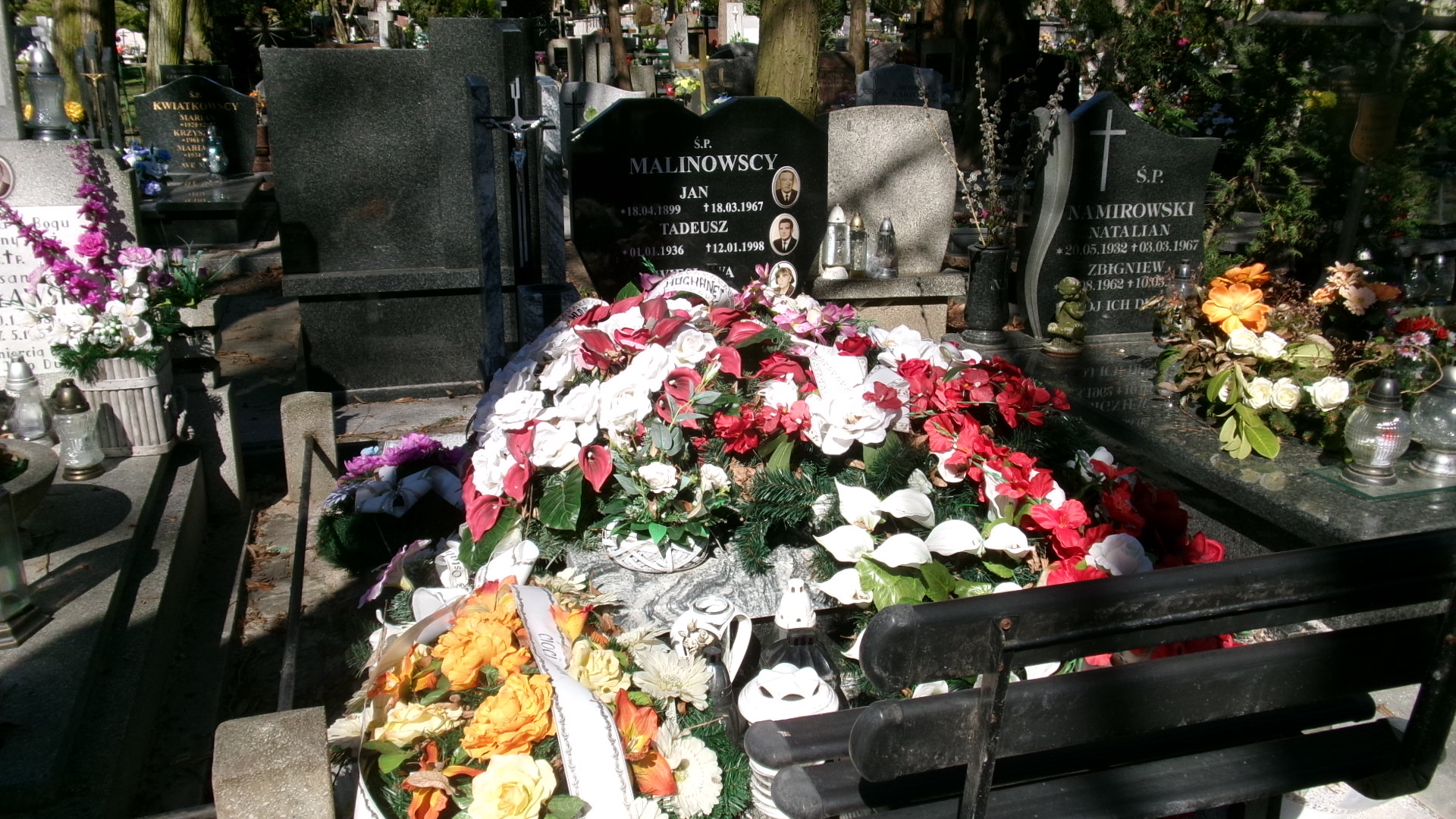 Grób Tadeusz Malinowski