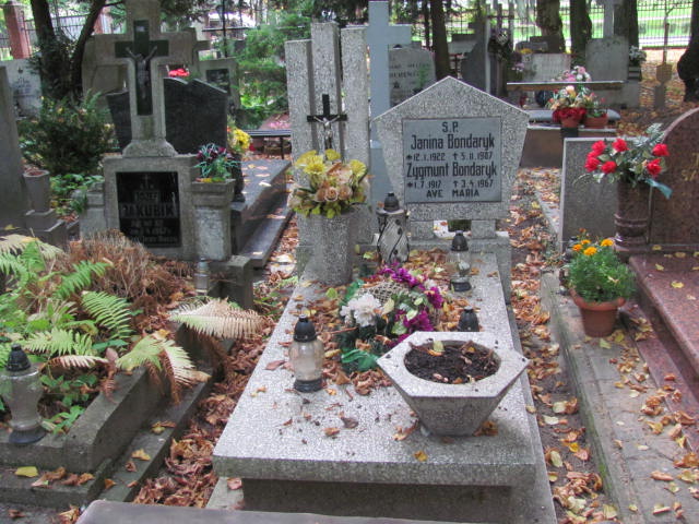 Grób Janina Bondaryk