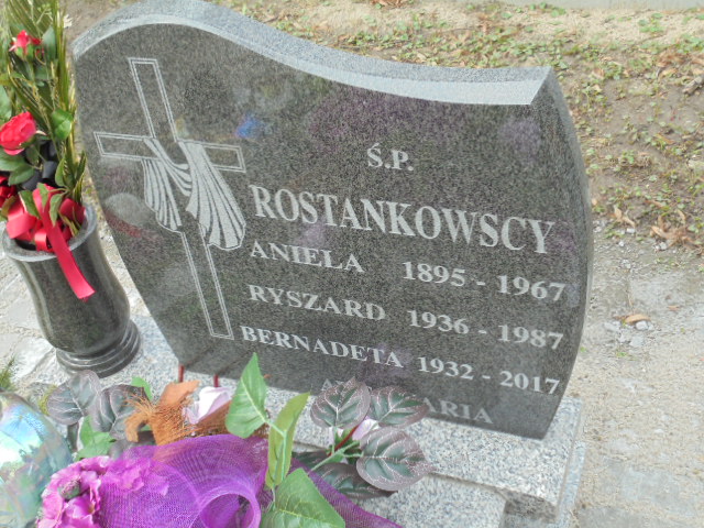 Aniela Rostankowska 1895 Elbląg - Grobonet - Wyszukiwarka osób pochowanych