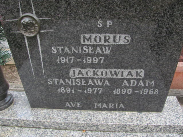 Stanisława Jackowiak 1891 Elbląg - Grobonet - Wyszukiwarka osób pochowanych