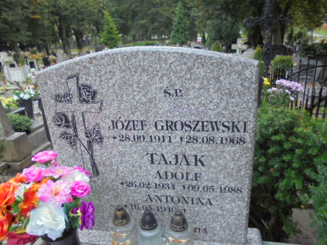 Józef Groszewski 1911 Elbląg - Grobonet - Wyszukiwarka osób pochowanych