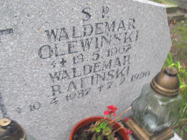 Waldemar Rafiński 1937 Elbląg - Grobonet - Wyszukiwarka osób pochowanych