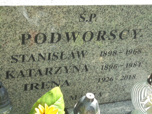 Katarzyna Podworska 1896 Elbląg - Grobonet - Wyszukiwarka osób pochowanych