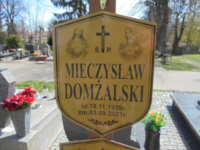 Grób Franciszka Domżalska