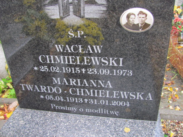 Marianna Twardo Chmielewska 1913 Elbląg - Grobonet - Wyszukiwarka osób pochowanych