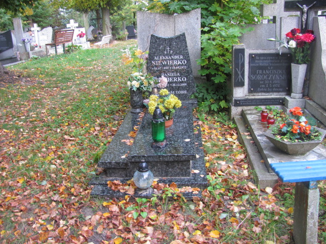 Grób Daniela Cecylia Niewierko