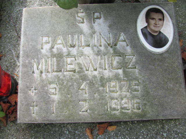 Paulina Milewicz 1925 Elbląg - Grobonet - Wyszukiwarka osób pochowanych
