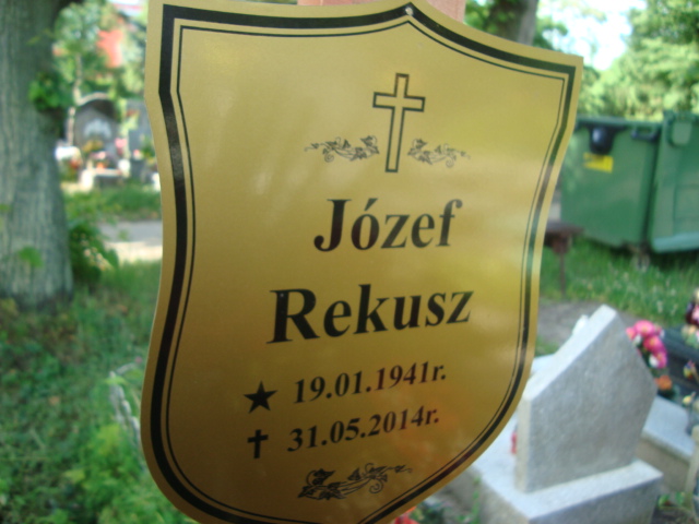Józef Rekusz  1941 Elbląg - Grobonet - Wyszukiwarka osób pochowanych