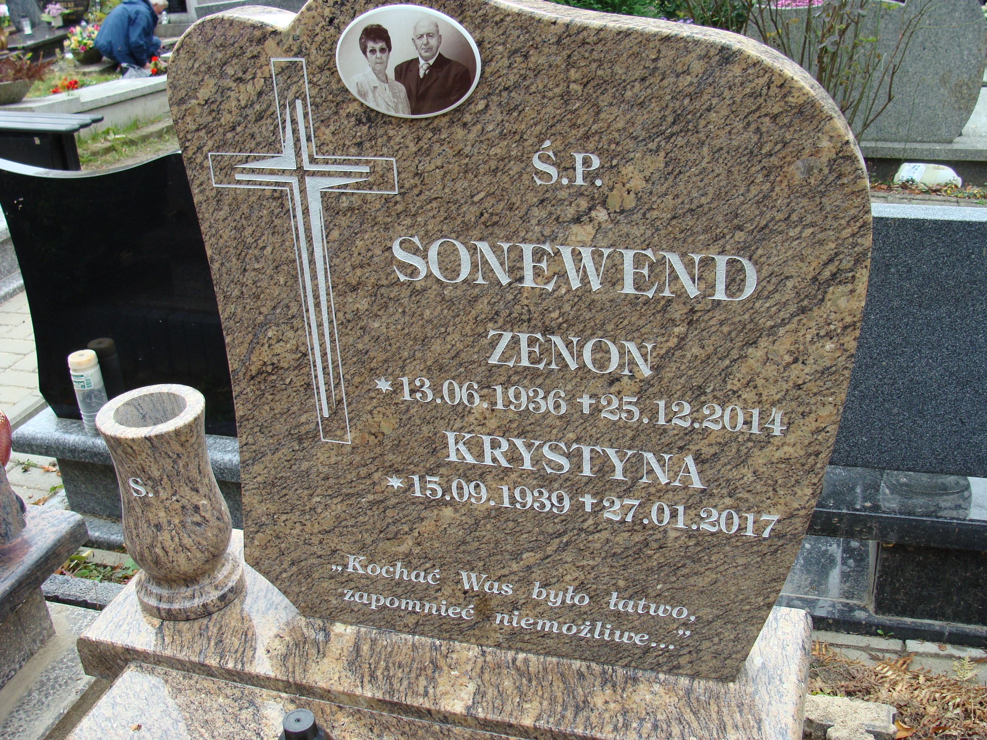 Zenon Sonewend 1936 Elbląg - Grobonet - Wyszukiwarka osób pochowanych