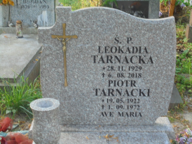 Piotr Tarnacki 1922 Elbląg - Grobonet - Wyszukiwarka osób pochowanych