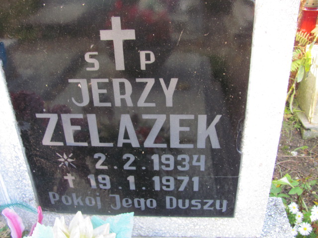 Jerzy Żelazek 1934 Elbląg - Grobonet - Wyszukiwarka osób pochowanych